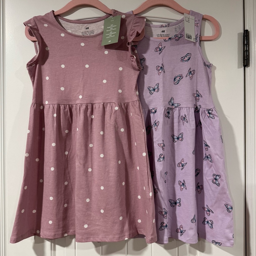 NWT - Bundle of 2 H&M Dresses - Size 6x / 7